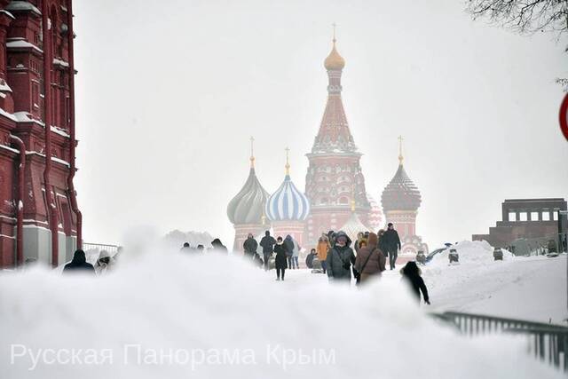 Необычные холода в Москве, или просто возвращаются обычные зимы